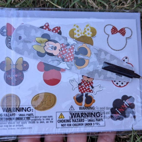 7 pc Disney+ Disney Drop - MINNIE MOUSE THEME Bundle Set - Picture 6 of 8